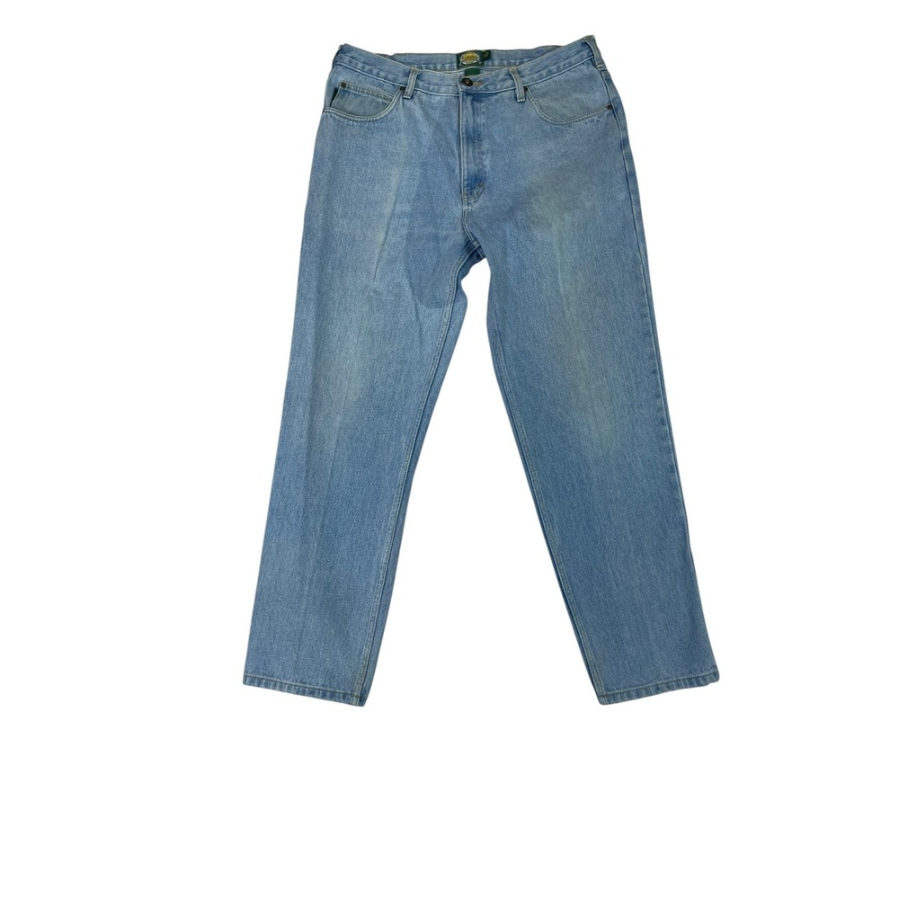 Cabela's Outdoor Gear Jeans Mens 38X32 Blue Denim Mid Rise Straight Leg Casual